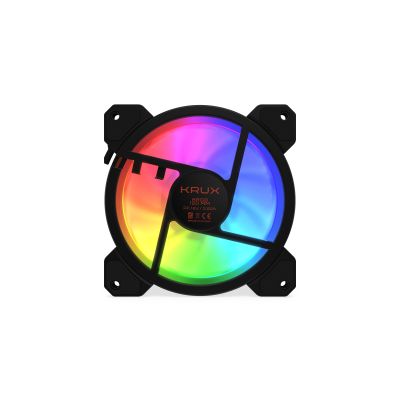7. KRUX Lunar 120 ARGB fan