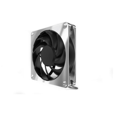 5. Alphacool Apex Stealth Metall Computer Case Fan 12 cm Chrome 1 pc.