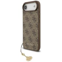 Guess 4G Charms Collection MagSafe case for iPhone Air - brown