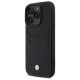 2. BMW Sign Leather Cardslot Case for iPhone 16 Pro Max - Black