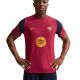 3. Nike FC Barcelona men's t-shirt burgundy II1839 621
