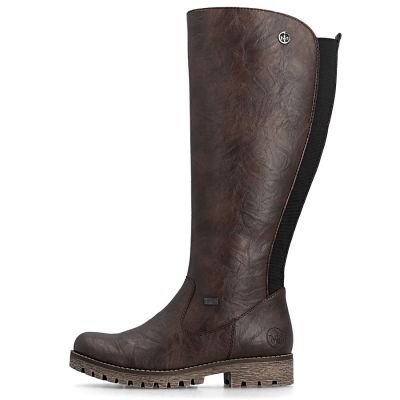 3. Rieker 78554-25 waterproof, insulated, brown rubber boots