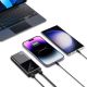6. Powerbank Tech-Protect PB13 20000mAh 22.5W 2x USB-A / USB-C / Lightning with USB-C / USB-A cable - gray