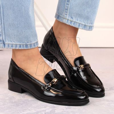 8. Potocki W WOL204B black patent shoes