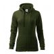 2. Women's Trendy Zipper Sweatshirt (Military)