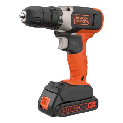 18V 1-speed drill driver, 1x1.5Ah, 400mA charger, box