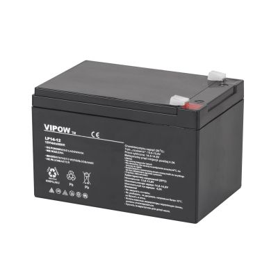 2. VIPOW 12V 14Ah gel battery