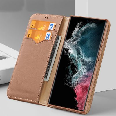 14. Dux Ducis Hivo case Samsung Galaxy S23+ flip case wallet stand RFID blocker black