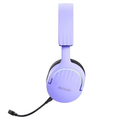 30. Trust GXT 491P FAYZO WIRELESS Purple Gaming Headphones
