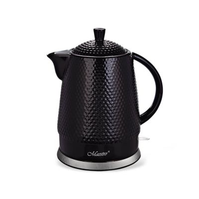 Ceramic electric kettle 1.5L 1500WMR-069-BLACK MAESTRO