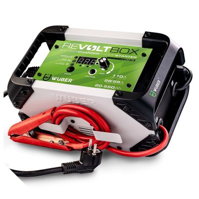 2. Automatic Battery Charger with 110 A Jump Start W14015 WUBER