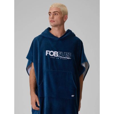 3. Men's beach poncho with UPF50+ filter 4F 4FRSS26TFPOM003-31S