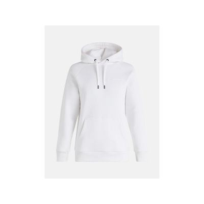 Peak Performance M Original Small Logo Hood Sweatshirt, White