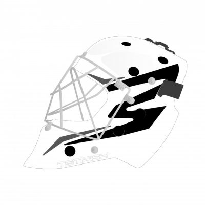 11. TEMPISH Hero mask sticker set