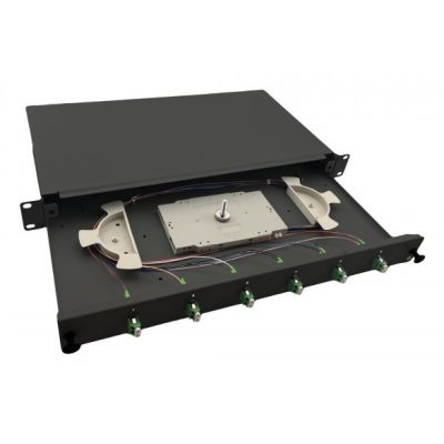 2. Helos 375551 Rack 1U Black
