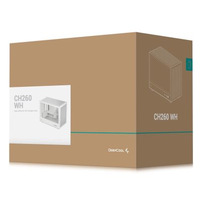 17. DeepCool CH260 WH Case (R-CH260-WHNGM0-G-1)