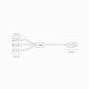 18. Baseus Superior 3in1 USB Cable - Lightning / USB Type C / Micro USB 3.5 A 1.5 m White (CAMLTYS-02)