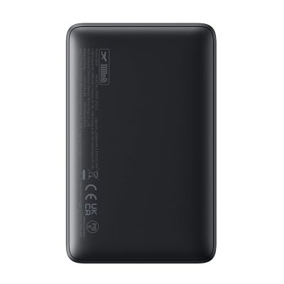 4. Baseus EnerFill FP11 Power Bank 10000mAh 15W (with black Simple USB-C - USB-C 20V/3A 30cm cable) - black