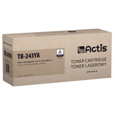 Actis TB-243YA Toner (replaces Brother TN-243Y; Standard; 1000 pages; yellow)