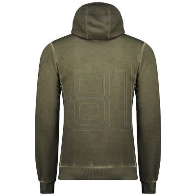 2. Geographical Norway Gymclass EO Tiedye Badge sweatshirt M WU8270H-GNO-KAKI