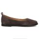 2. Women's suede leather ballerinas brown DP7741