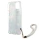 6. Guess GUHCP13SHFLSB iPhone 13 mini 5.4" blue/blue hardcase Flower Strap