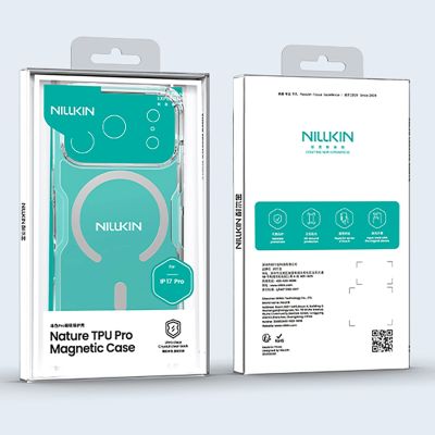 16. Nillkin Nature TPU Pro MagSafe Compatible Case for iPhone 17 Pro - White