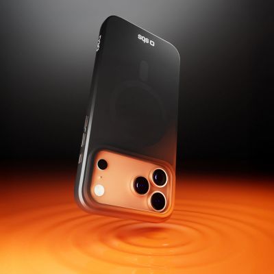 10. SBS Full Active Mag Case with D3O Technology for iPhone 17 Pro - Black