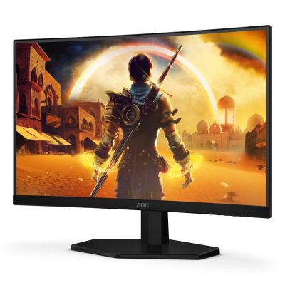 17. AOC G4 23.6" VA FHD 180Hz Computer Monitor 59.9 cm (23.6") 1920 x 1080 px Full HD LCD Black, Red