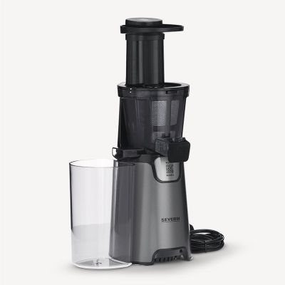 Severin ES 3571 Slow Juicer 150W Black, Gray, Metallic, Stainless Steel