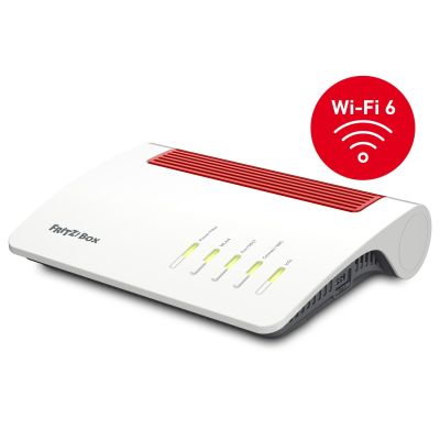 2. FRITZ!Box 5590 Fiber Wireless Router Gigabit Ethernet Dual-band (2.4 GHz/5 GHz) White