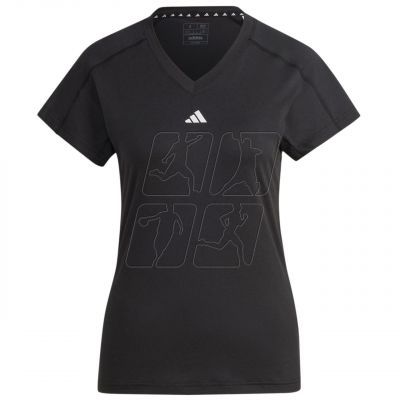 adidas Aeroready Train Essentials Minimal Branding V-Neck Tee W HN5543