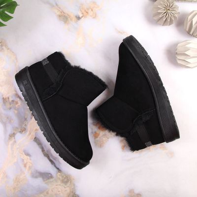 8. Big Star W INT1752 platform snow boots black