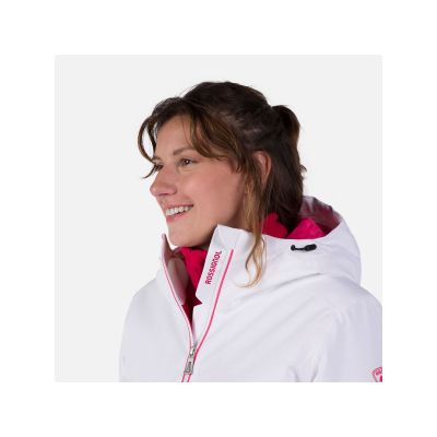 9. Rossignol W Strawpile Jkt Jacket White