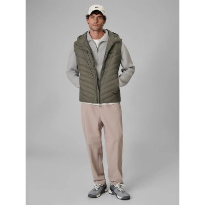 6. Men's vest with synthetic filling 4F 4FRAW26TVJAM405-43S