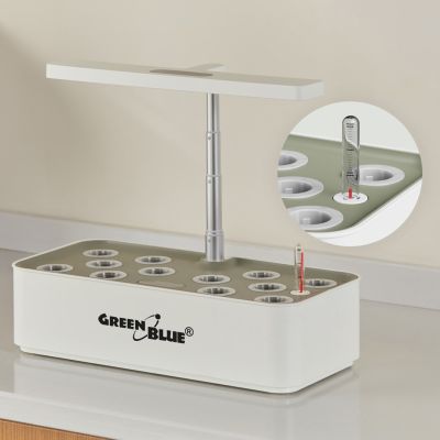 8. GREENBLUE SMART INDOOR GROWING SYSTEM, SMART POT, CAPACITY 4L, FOR 12 PLANTS, FULL SPECTRUM LEDS