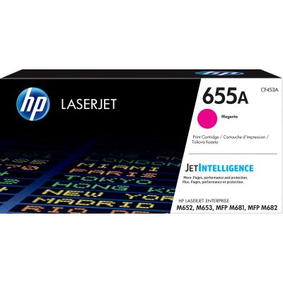 22. HP 655A Original LaserJet Magenta Toner Cartridge