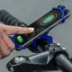 4. Rockbros LF436 Handlebar Clamp Phone Holder - Blue