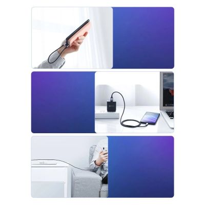 11. Ugreen US288 60124 USB-A / USB-C QC 3.0 3A Cable 0.25m - Gray