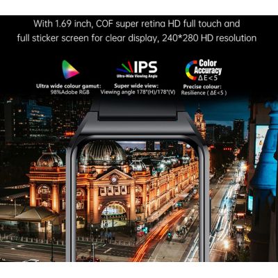 6. Rubicon RNCE89-3 Rose Gold Smartwatch