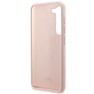 7. Karl Lagerfeld KLHCS23MSNIKBCP S23+ S916 hardcase pink/pink Silicone Ikonik