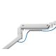 4. Equip Desk Bracket 17"-49"/1TFT 180° Gas Spring 20Kg Retail White