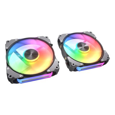 8. COUGAR CF-APR12HB3-RGB Computer Case Fan 12 cm Black 3 pcs.