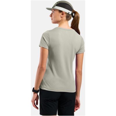3. Women's Odlo F-DRY Crew Neck T-Shirt, Short Sleeve, Grey