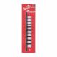 MILWAUKEE 10-PIECE SOCKET SET 3/8" METRIC
