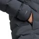 6. Men's adidas Helionic Climawarm Stretch Hooded Down Jacket Black JN2114