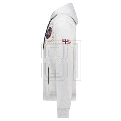 3. Geographical Norway Geganto Blended DB 100 M sweatshirt WZ3027H/GN-Blended Gray