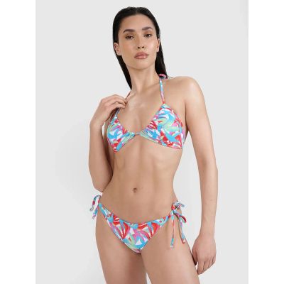 4. Women's mid-rise bikini bottom 4F 4FWSS25UBKBF076-90A