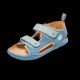 10. Affenzahn Sandal Leather Airy Shark (01394-30211)