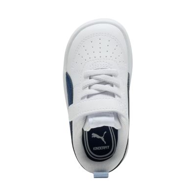4. Puma Rickie AC+ Inf kids' shoes white and blue 384314 44